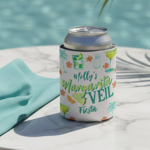Porta-lata Noiva Tropical Margarita Véu Solteira