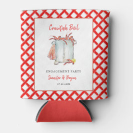 Porta-lata Noivado/chá de casamento de lagosta