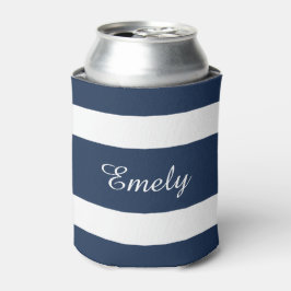 Porta-lata Nome das faixas azuis modernas