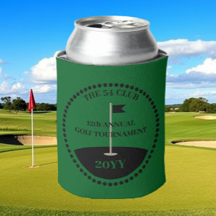 Porta-lata Nome do Clube do Torneio de Golfe Forest Green