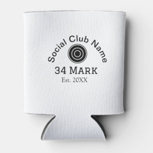 Porta-lata nome do clube social adicionar nome do jogador dat