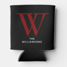 Nome do Monograma do Maroon Elegante