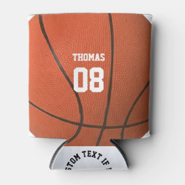 Porta-lata Nome e número personalizados de basquete