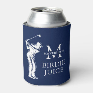 Porta-lata Nome & Inicial Funny Birdie Juice Golfe