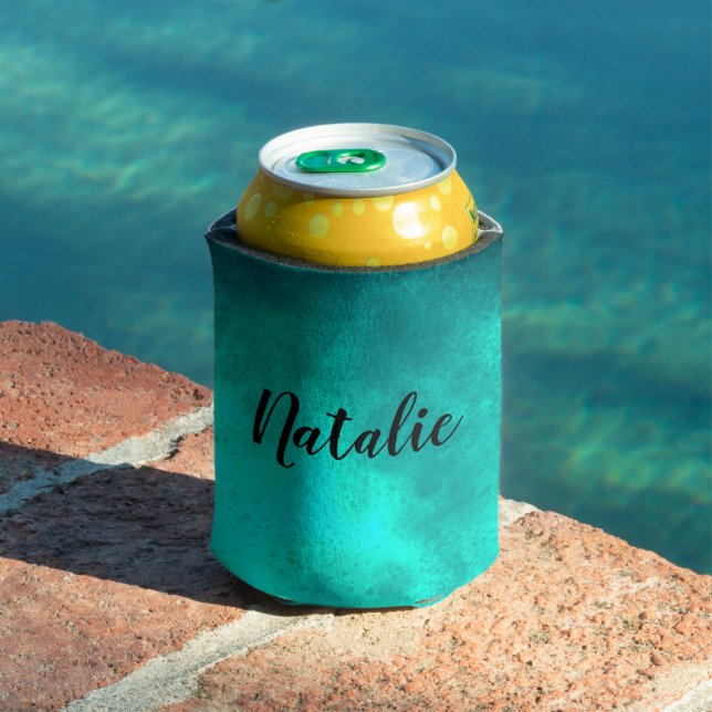 Porta-lata Nome personalizado Emerald Storm Cooler (Piscina in situ)