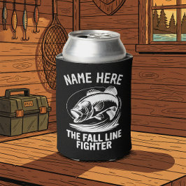 Porta-lata Nome Personalizado Fall Line Bass