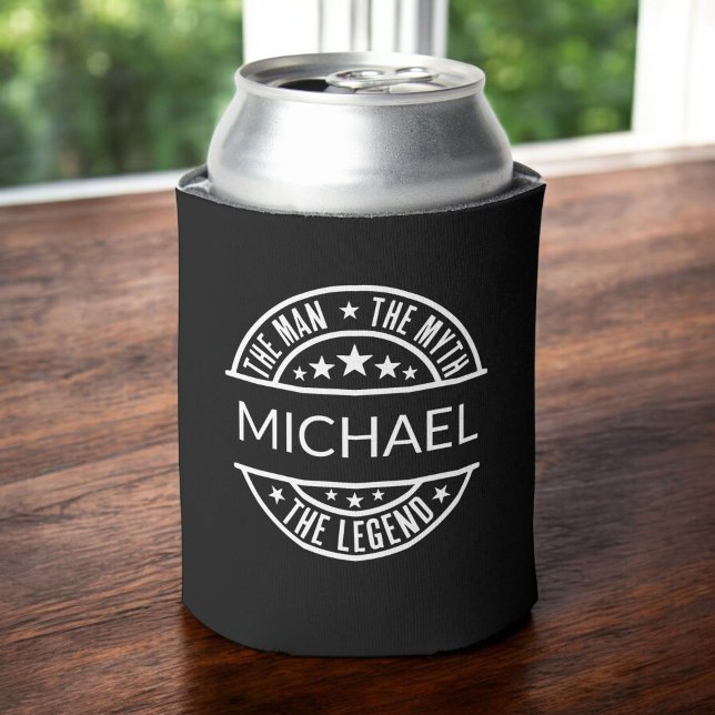 Porta-lata Nome Personalizado O Homem O Mito A Legenda (Criador carregado)