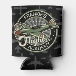 Porta-lata NOME Personalizado Plano de Guerra Militar da 2ª G