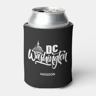 Porta-lata Nome Personalizado Washington DC