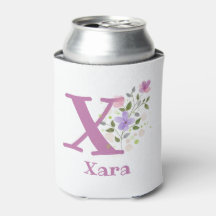 Nome Xara com um Desenho Floral
