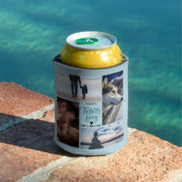 Porta-lata Nomes Personalizados de Colagem de Fotografias de 