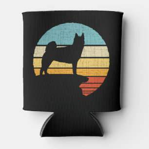 Porta-lata Norueguês Buhund Retro Vintage Dog Puppy Proprietá