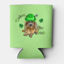 Porta-lata Norwich Terrier St Patricks
