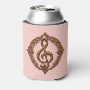 Porta-lata Nota de Limpeza Musical de Nome Personalizado