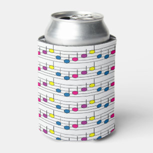 Porta-lata Notas Musicais Música Corajosa