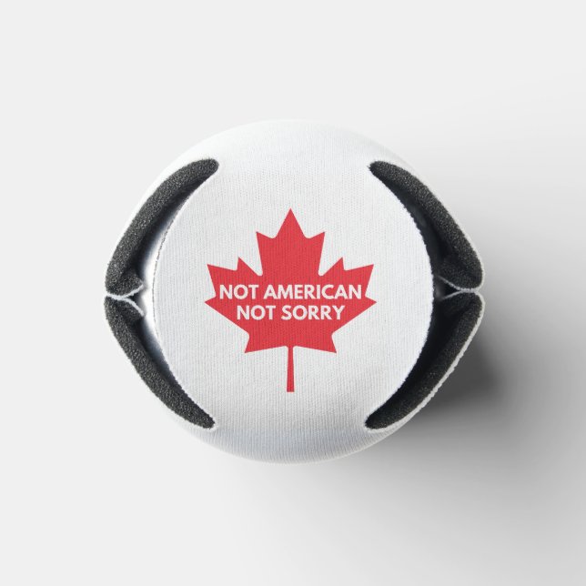 Porta-lata Notebook Não Americano, Não Desculpe (Parte inferior)