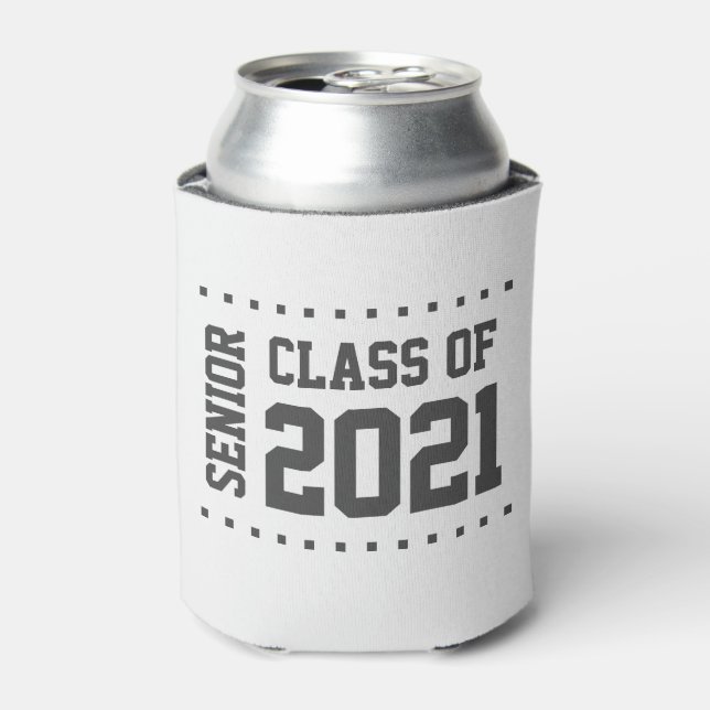 Porta-lata Nova classe personalizável de graduação de 2021 po (Can Front)