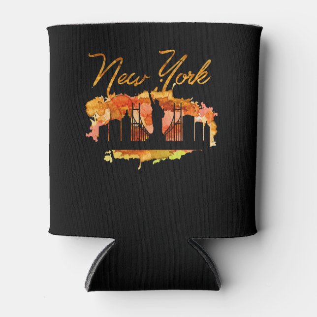 Porta-lata Nova Iorque (Frente)