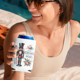 Porta-lata Nozes de Natal do Candy Candy Canas