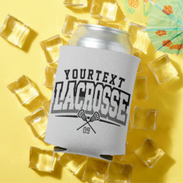 Porta-lata Número da Equipe do NOME ADD do Jogador de Lacross