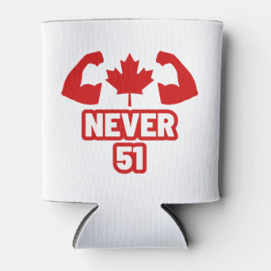 Porta-lata Nunca 51 Canadá Forte