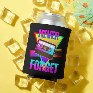 Porta-lata Nunca Esqueça Gravador de Fita Cassete Retro