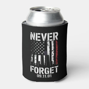 Porta-lata Nunca Esqueça o 11 de setembro de 2001 Dia do Memo