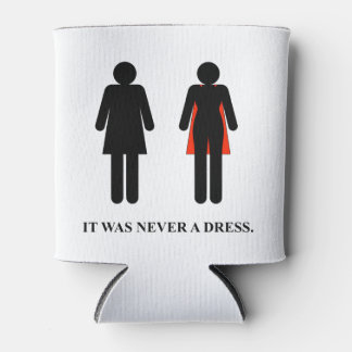 Porta-lata Nunca foi um vestido - Can Cooler