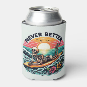 Porta-lata Nunca Melhor - Skelset surf Sunset Wave Design