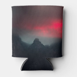 Porta-lata Nuvens a arder, nevoeiro e montanhas