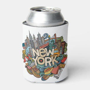 Porta-lata NYC Skyline