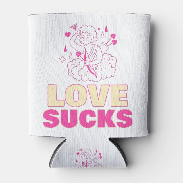 Porta-lata O Amor É uma Droga (Frente)