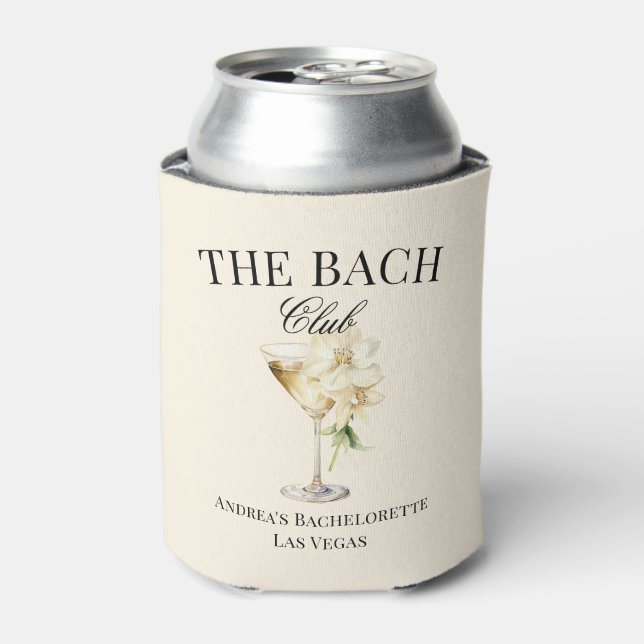 Porta-lata O Bach Vanilla Cream Cocktail Social Club (Can Front)