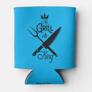 Porta-lata O churrasco; o churrasco; o cozinheiro; as grelhas