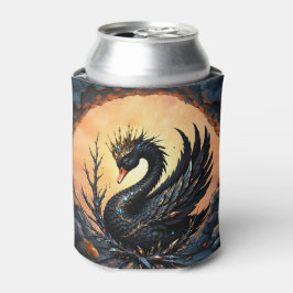 Porta-lata O Cisne Obsidiano da Graça ao Luar. No crepúsculo