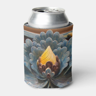 Porta-lata O costume da flor de Lotus pode refrigerador