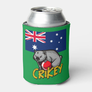 Porta-lata O Crickey Cricket Wombat da Austrália,