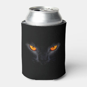 Porta-lata O Dia das Bruxas pode gato mais fresco/preto com