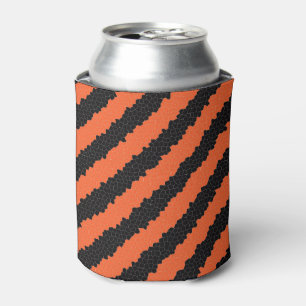 Porta-lata O Dia das Bruxas Preto e Laranja é mais frio