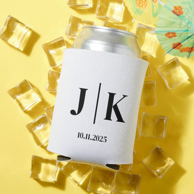 Porta-lata O Dia Personalizado de Casamento pode resfriar (Verão in situ)