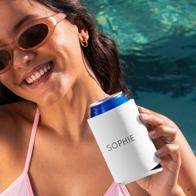 Porta-lata O DIY pode resfriar | Texto personalizado, nome, m (Criador carregado)