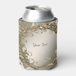 Porta-lata O Dourado E Elegante Favor De Casamento Decorativo