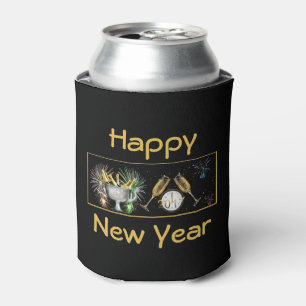 Porta-lata O feliz ano novo