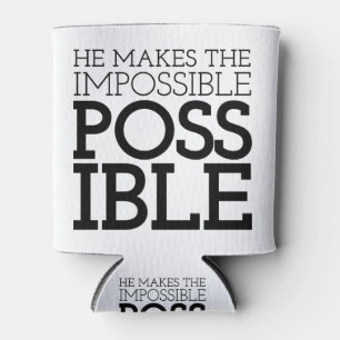 Porta-lata O Impossível a Possível Evangelho Diz Aestheti