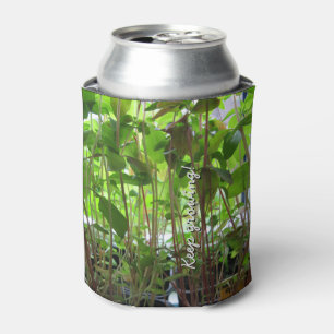 Porta-lata O jardineiro mantem-se crescer plantas