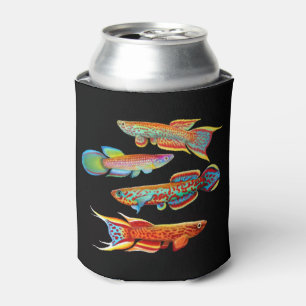 Porta-lata O Killifish colorido pode refrigerador