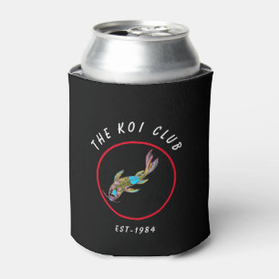 Porta-lata O Koi Club Personalizado Capa Isolada