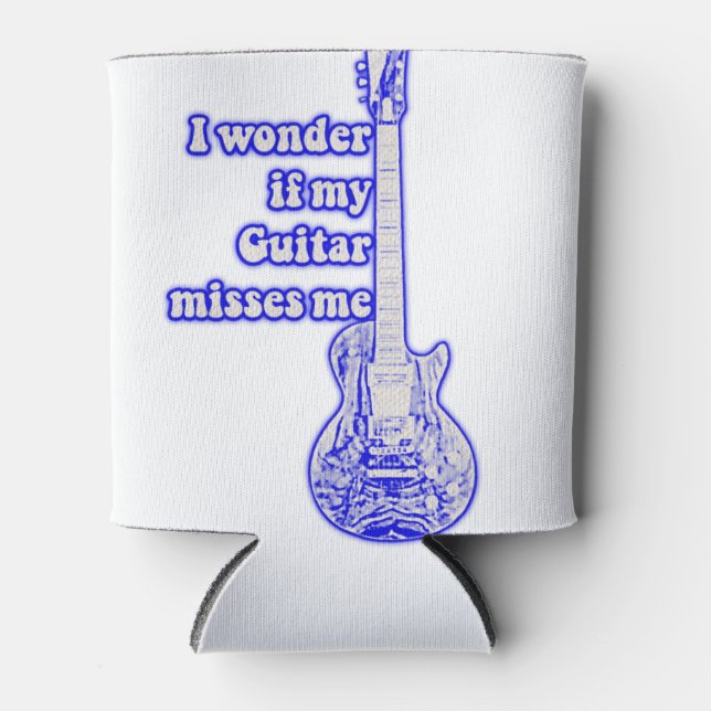 Porta-lata O melhor guitarrista do mundo. (Frente)