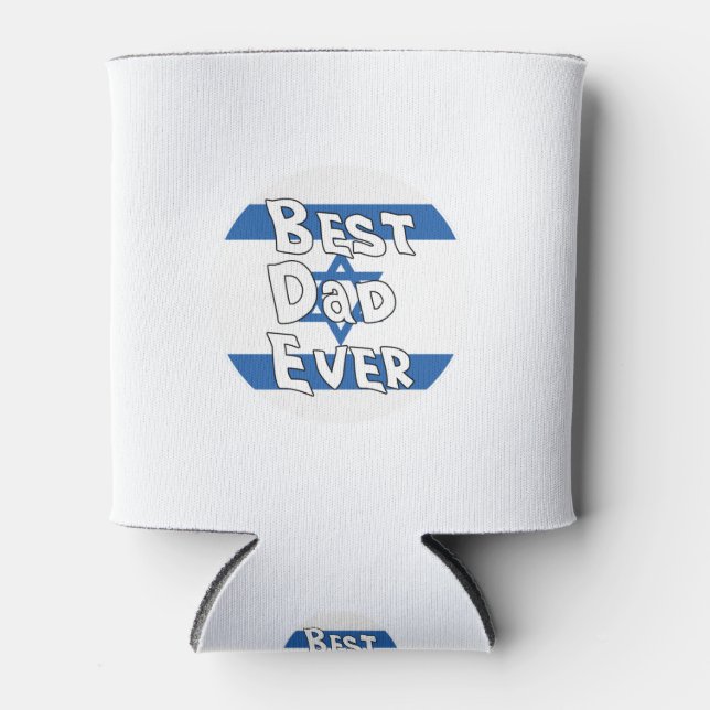 Porta-lata O melhor Pai de Israel (Frente)