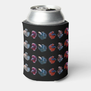 Porta-lata O monograma feito sob encomenda dos peixes